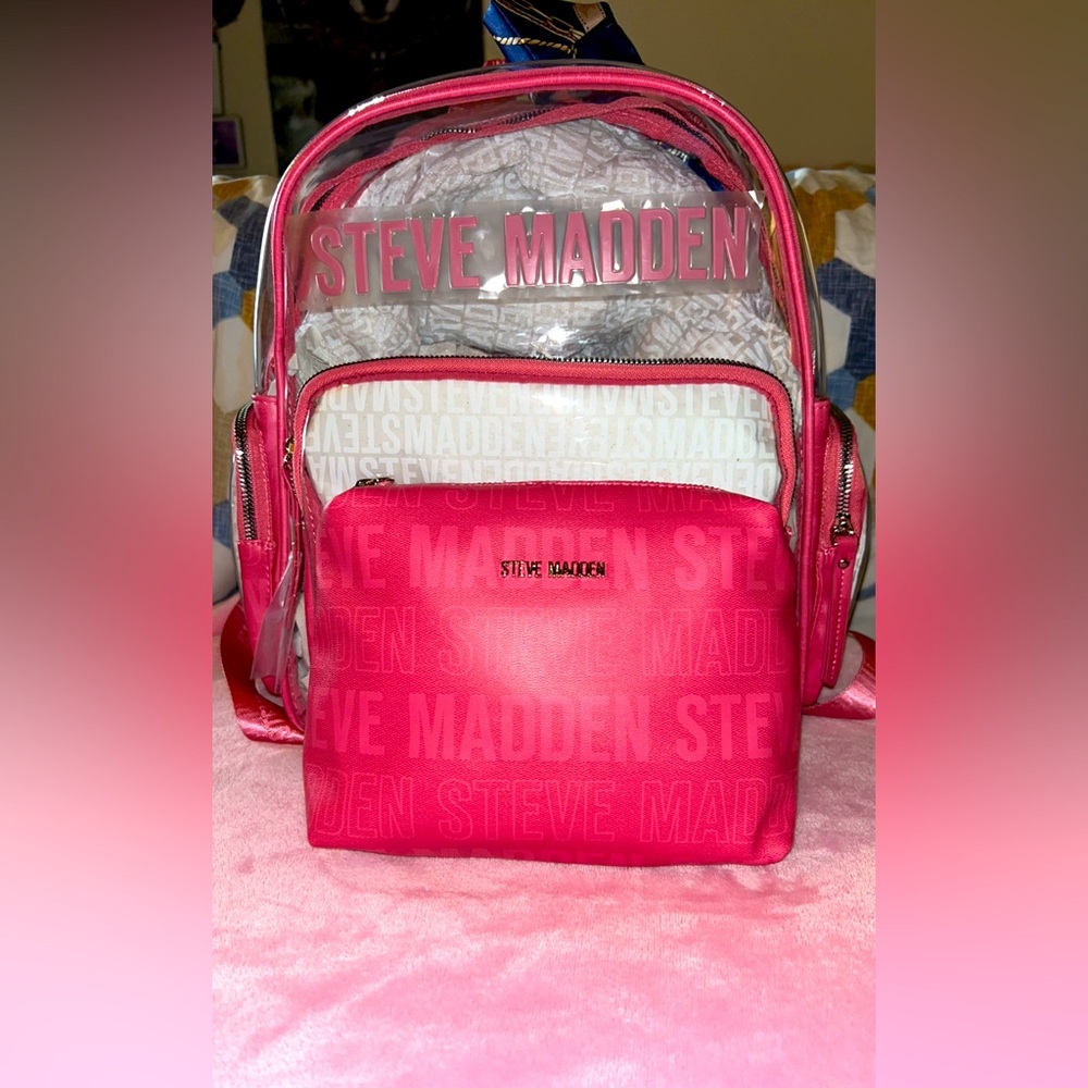 Steve Madden Blayla Backpack with wristlet